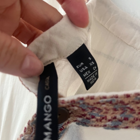 Mango Cream Backless dress XS - Picture 3 of 6